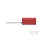 Te Connectivity Ring Terminal, #6 Stud Size, 1.42 mm², 600 V, PVC Insulated, Red 2-32950-1 - alternate 3